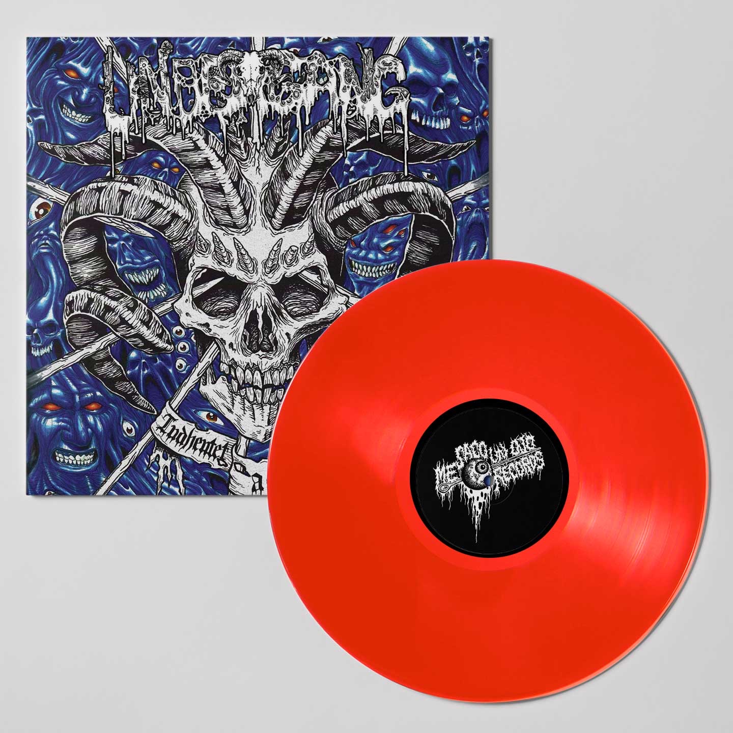 Undergang - Indhentet Af Døden Lp (red Vinyl Re-press) — Me Saco Un Ojo 