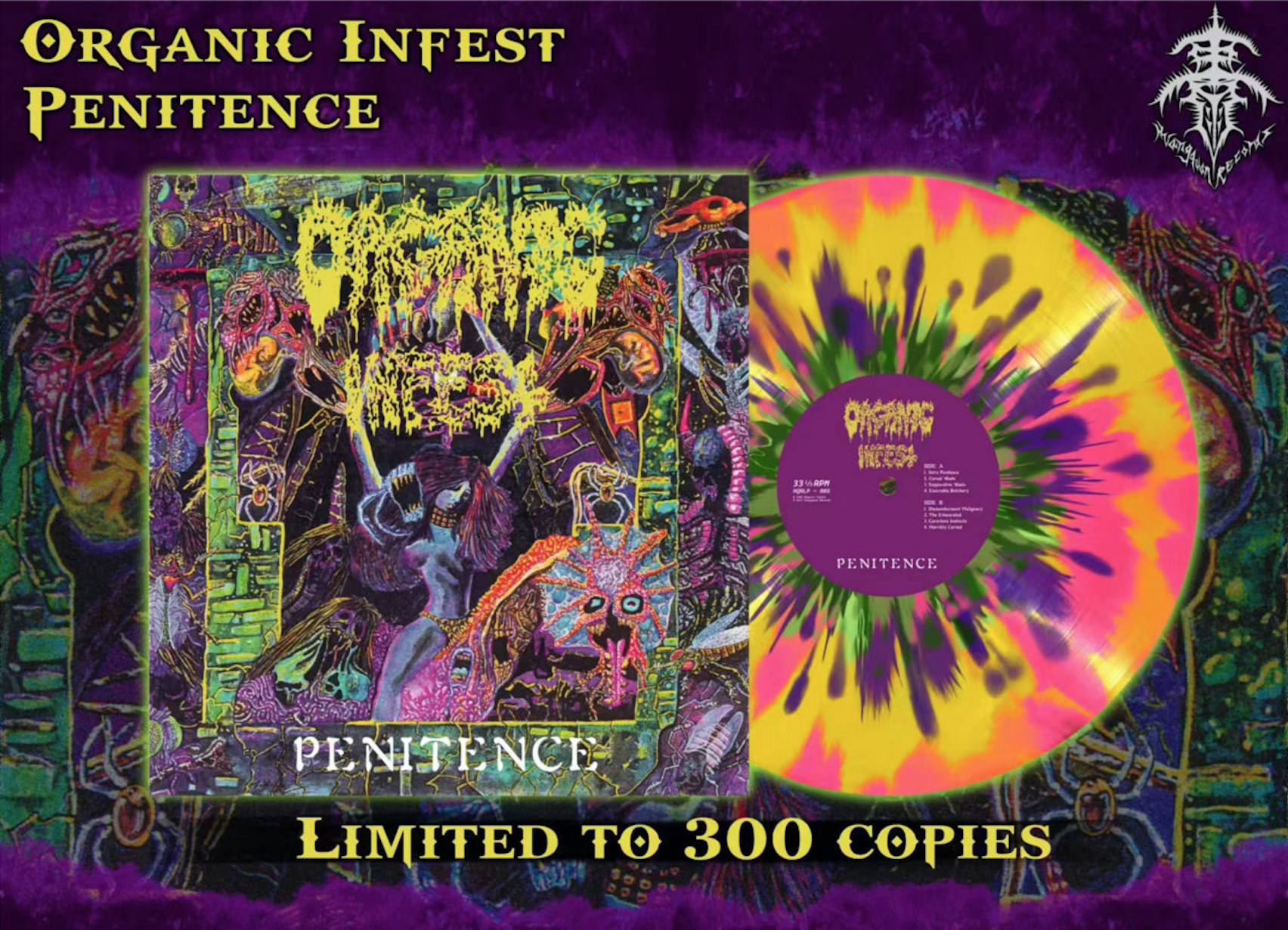 Organic Infest – Penitence PR 90´s Death Metal CD RARE