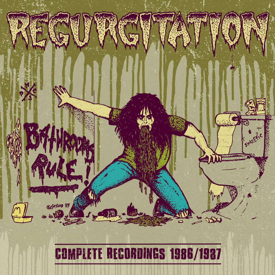 REGURGITATION - Bathrooms rule! Complete recordings 1986/1987 LP + 8 page booklet